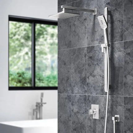 Kalia SquareOne TCD1 Aquatonik Coaxial Shower Faucet System - Plumbing Market