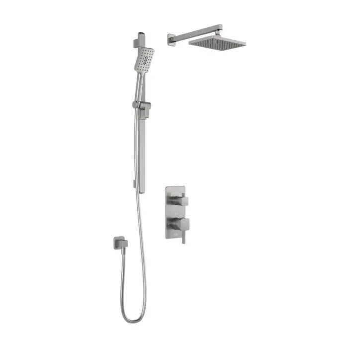 Kalia SquareOne TD2 Aquatonic Shower Faucet System With Diverter - Plumbing Market