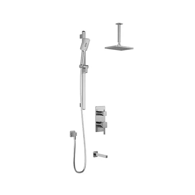 Kalia Squareone TD3 Aquatonik With Diverter Shower Faucet System - Plumbing Market