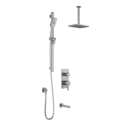 Kalia Squareone TD3 Aquatonik With Diverter Shower Faucet System - Plumbing Market