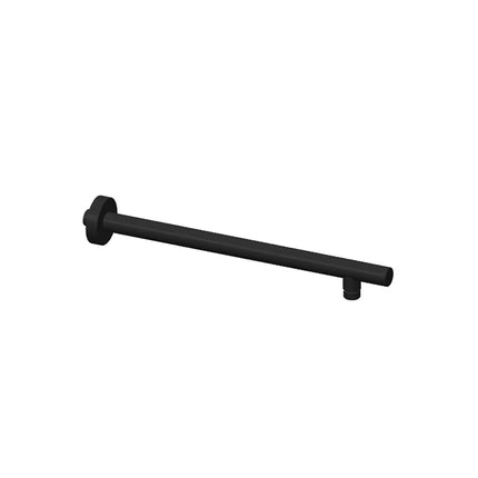 Kalia Wall Mount Round Shower Arm 16'' 90 Degree Matte Black 104288-160 - Plumbing Market