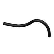 Kalia Wall Mount Shower Arm 90 Degree RUSTIK Black 103606-165 - Plumbing Market