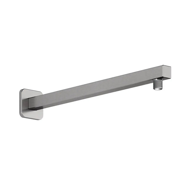Kalia Wall Mount Square Shower Arm 16'' 90 Degree Pure Nickel PVD 104291-125 - Plumbing Market