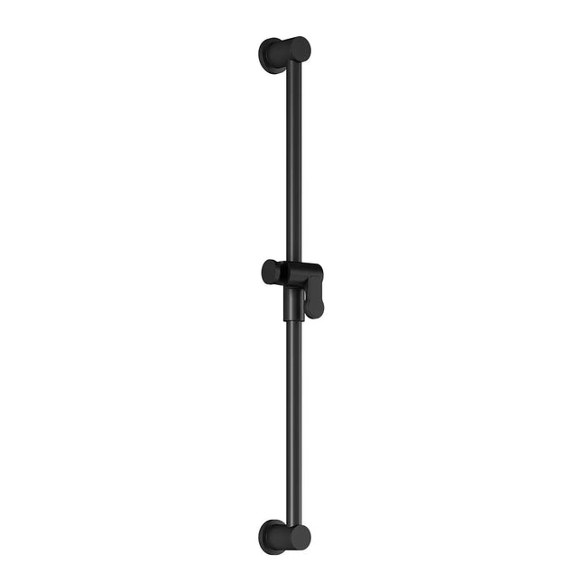 Kalia Wallbar Round for Handshower Matte Black 103577-160 - Plumbing Market