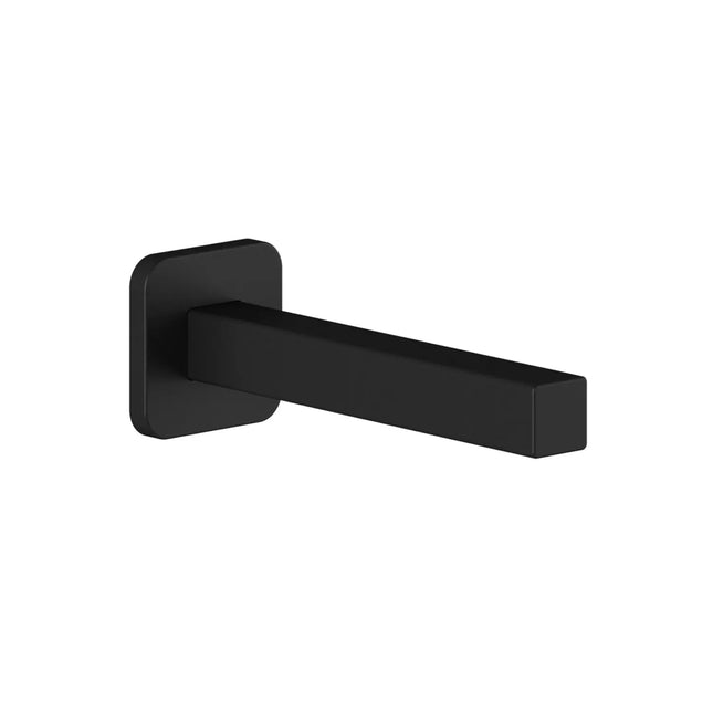 Kalia ½'' Cooper "Slip Fit" Inlet or Male Water ½ NPT with 76mm (3'') Adjustment Square Tub Spout Matte Black 104293-160 - Plumbing Market