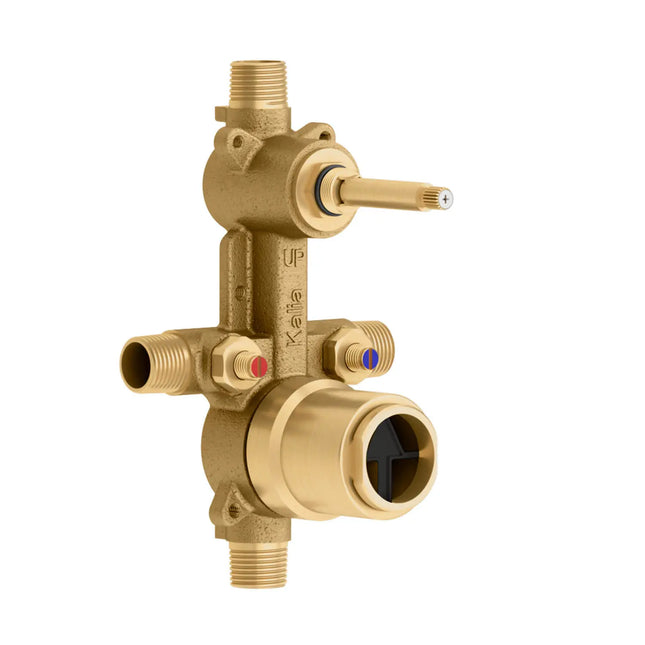 Kalia ½'' Pressure Balance Valve With 2-Way diverter and Test Cap - Without Cartridge - NPT 104845-NPT - Plumbing Market