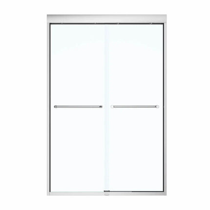Kameleon 43-47 x 71 in. 8 mm Bypass Shower Door for Alcove Installation with Clear glass in Chrome - Plumbing Market