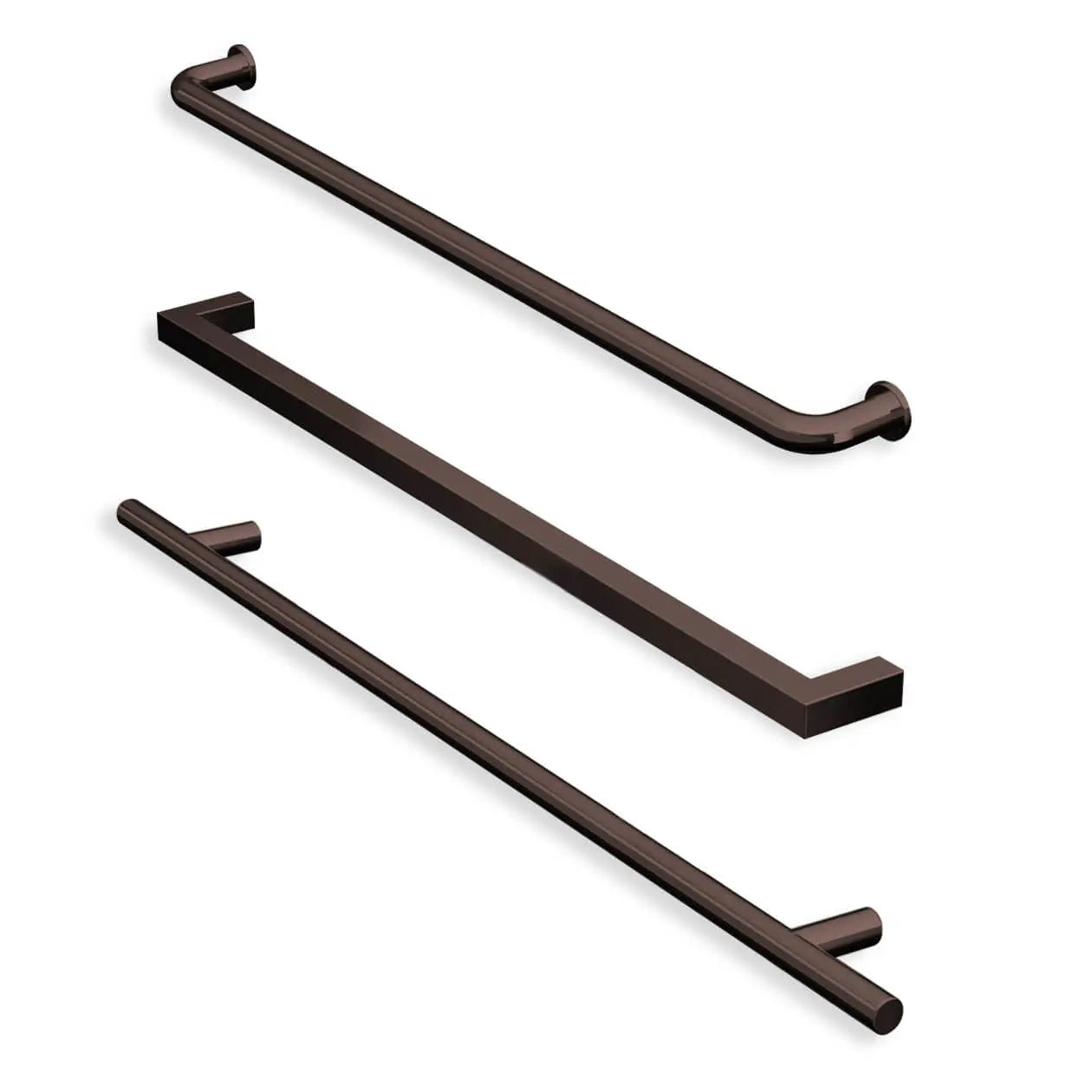 Kameleon SC 55-59 x 57 in. 8 mm Bypass Tub Door for Alcove Installation with Clear glass in Dark Bronze - Plumbing Market