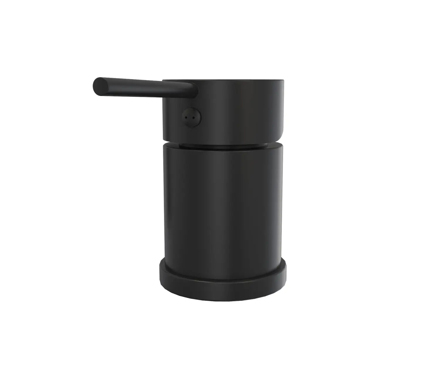 Keros Deckmounted Tub Faucet with Handshower in Matte Black - Plumbing Market