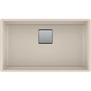 Kindred 32.0-in. x 18.75-in. Undermount Single Bowl Granite Kitchen Sink in Champagne - Plumbing Market
