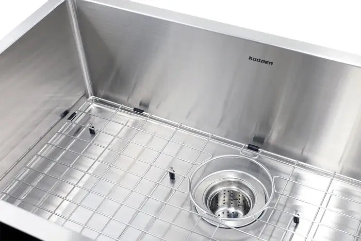 Kodaen 30" MISSION UNDERMOUNT KITCHEN SINK-18G SINGLE BOWL Stainless Steel