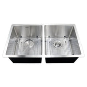 Kodaen 31" MISSION UNDERMOUNT KITCHEN SINK-18G DOUBLE BOWL