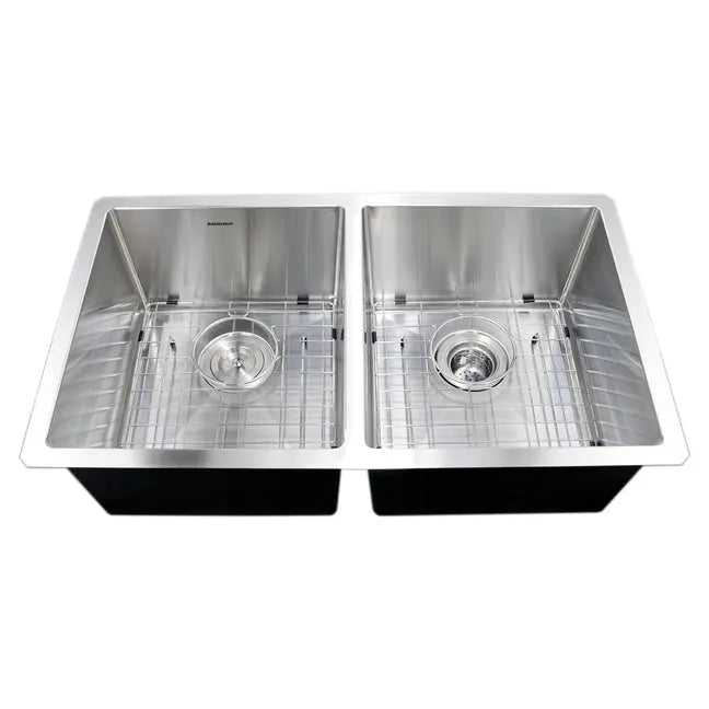 Kodaen 31" MISSION UNDERMOUNT KITCHEN SINK-18G DOUBLE BOWL