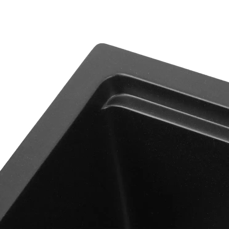 Kodaen 32" Workstation Under Mount 50/50 Double Bowl Kitchen Sink with Strainer - UNG1515