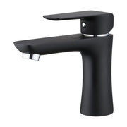 Kodaen BOSTON Single Hole Bathroom Faucet in matte black.