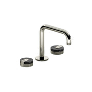 Kodaen Basin MARMO Three Holes Widespread Bathroom Faucet in Chrome