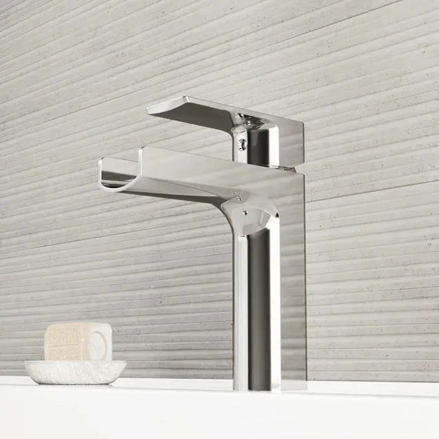Kodaen Basin faucet ELLISE Single Hole Bathroom Faucet in brushed nickel