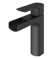 Kodaen Basin faucet ELLISE Single Hole Bathroom Faucet in matte black.