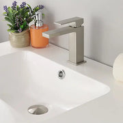 Kodaen Basin faucet in brushed nickel.