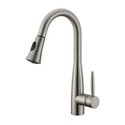 Kodaen DAVISON Pull-down Dual Spray Kitchen Faucet Brushed Nickel