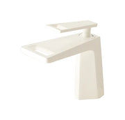 Kodaen DELTA Single Hole Bathroom Faucet in matte white.