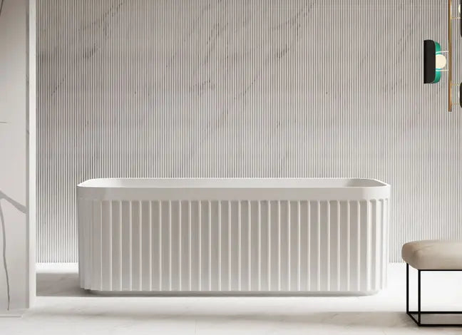 Kodaen DORIC Rectangle ONE PIECE BATHTUB 1500mm - 59"