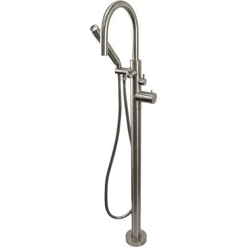 Kodaen ELEGANTE Thermostatic Freestanding Tub Filler Brushed nickel.