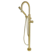 Kodaen ELEGANTE Thermostatic Freestanding Tub Filler Rich brushed gold.