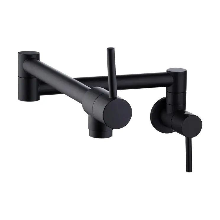Kodaen ELEGANTE Wallmount Kitchen Pot Filler matte black