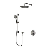 Kodaen ELEGANTE serie. 2-WAY pressure balanced shower faucet. F54104GG-W10AZ Graphite Black