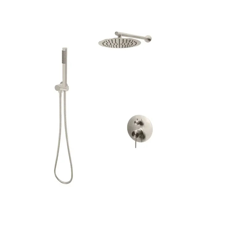 Kodaen ELEGANTE serie. 2-WAY pressure balanced shower faucet. F54114BN-W10BZ Brushed Nickel