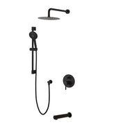 Kodaen ELEGANTE serie. 3-WAY pressure balanced shower faucet. F55104MB-W10ATS Matte Black
