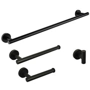 Kodaen ELEGANTE serie. 4-pic bathroom hardware set in matte black.
