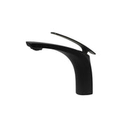 Kodaen EVA Single Hole Bathroom Faucet  in matte black.