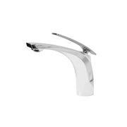 Kodaen EVA Single Hole Bathroom Faucet in polished chrome.