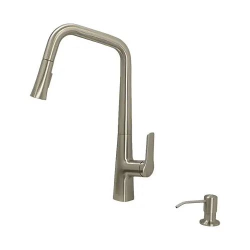 Kodaen GRANI Pull-down Dual Spray Kitchen Faucet  Brushed Nickel