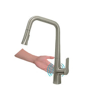 Kodaen GRANI Touchless Dual Spray Kitchen Faucet Brushed Nickel