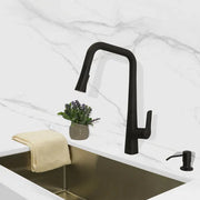 Kodaen GRANI Touchless Dual Spray Kitchen Faucet Matte Black