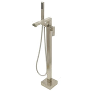 Kodaen INCANTO serie. Bathroom freestanding tub filler. Brushed nickel.