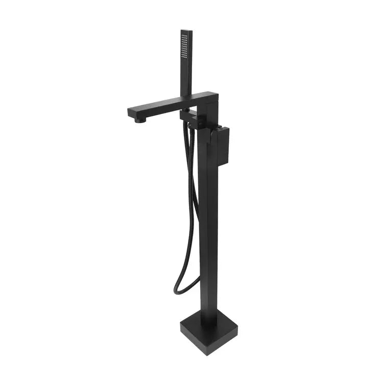 Kodaen INCANTO serie. Bathroom freestanding tub filler. Matte black.