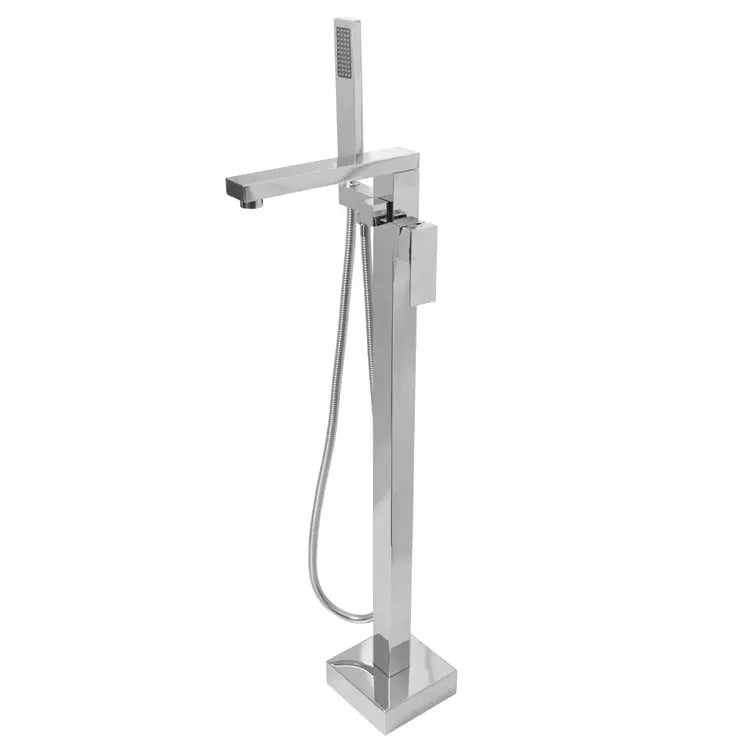 Kodaen INCANTO serie. Bathroom freestanding tub filler. Polished chrome.