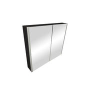 Kodaen  LED mirror with medicine cabinet  32 x 28 Black Surround