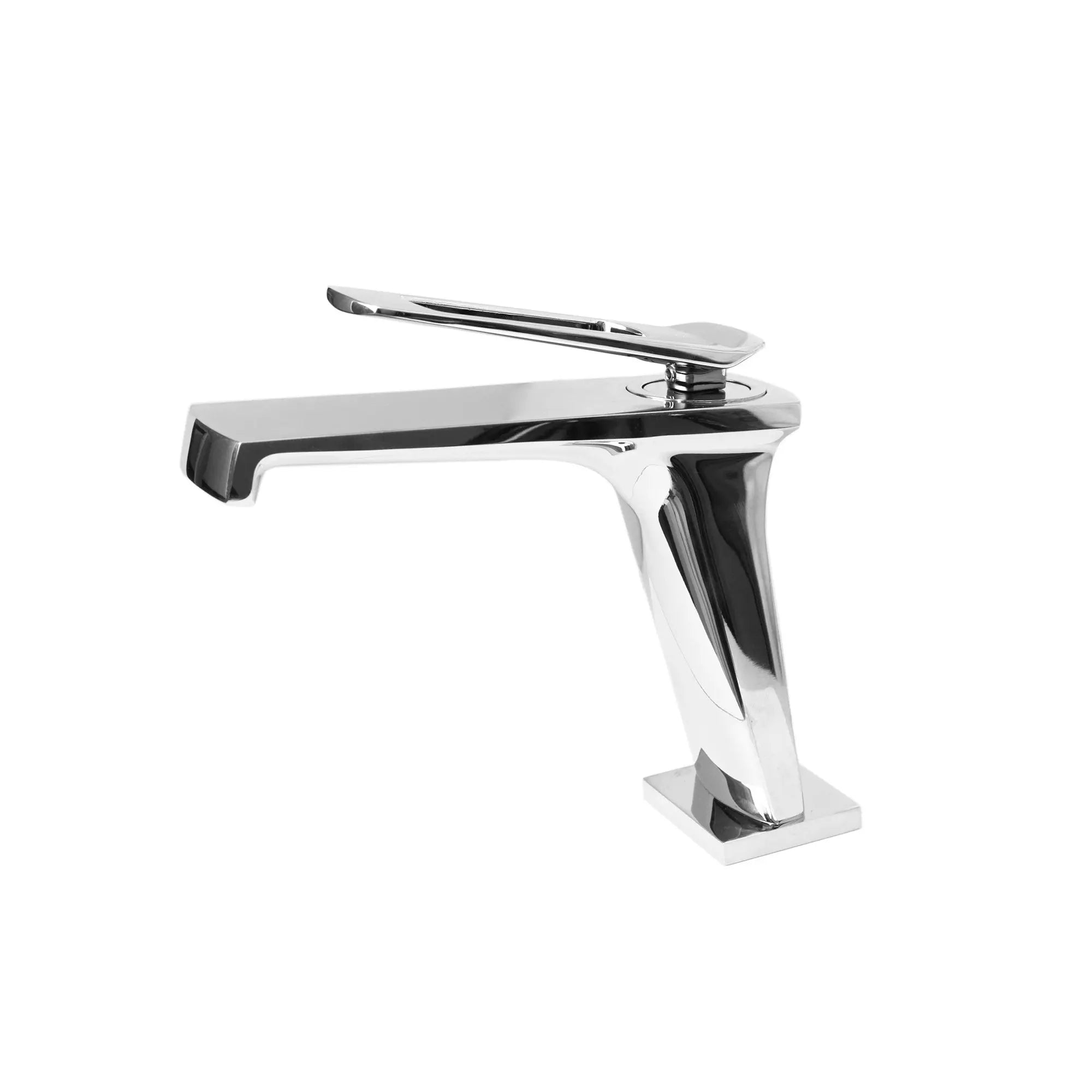 Kodaen LEMAN Single Hole Bathroom Faucet in polished chrome.
