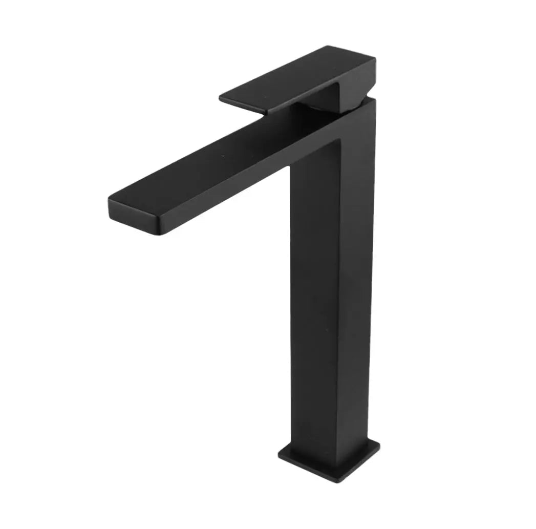 Kodaen MADISON Vessel Sink Bathroom Faucet in matte black.
