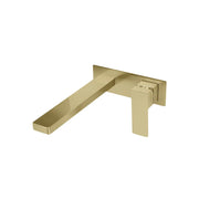 Kodaen MADISON Wallmount lavatory faucet  in brushed gold.
