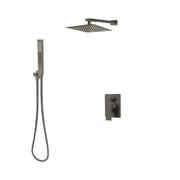 Kodaen MADISON serie. 2-WAY pressure balanced shower faucet. F54133GG-W10BZ  Graphite Black