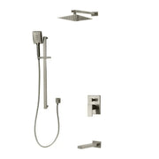 Kodaen MADISON serie. 3-WAY pressure balanced shower faucet. F55123BN-W10ATS Brushed Nickel