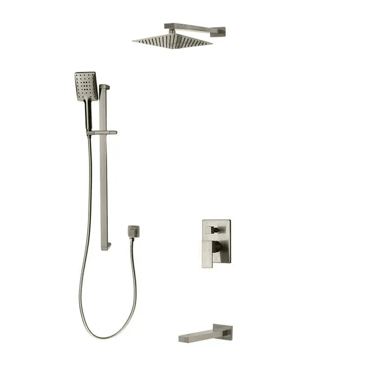 Kodaen MADISON serie. 3-WAY pressure balanced shower faucet. F55123BN-W10ATS Brushed Nickel