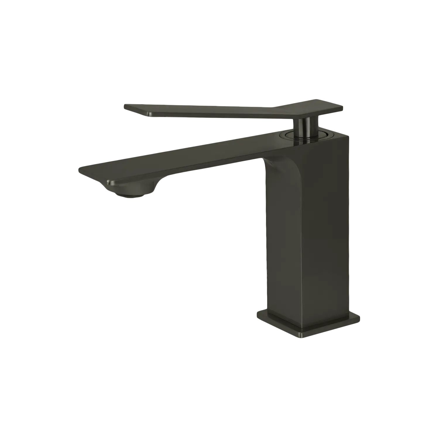 Kodaen MAGRO Single Hole Bathroom Faucet in Graphite Black