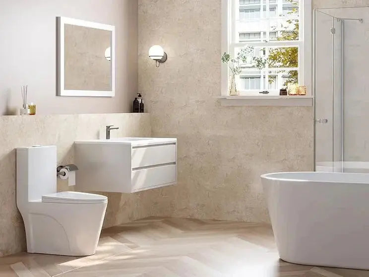 Kodaen T-6654 One Piece Skirted Toilet